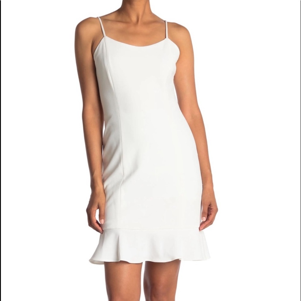 Sage Collective Scuba Crepe Mini Dress